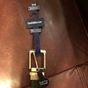 Reversible black and brown new with tags belt